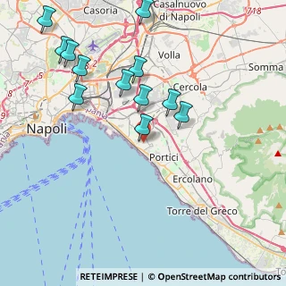 Mappa Cupa Vicinale S. Aniello, 80046 San Giorgio a Cremano NA, Italia (5.04385)