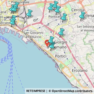 Mappa Cupa Vicinale S. Aniello, 80046 San Giorgio a Cremano NA, Italia (3.23714)