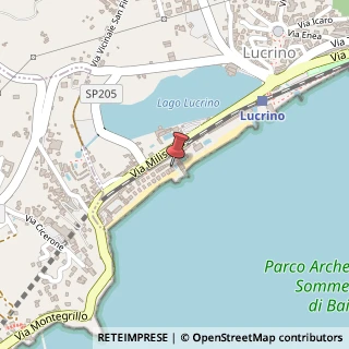Mappa Via Miliscola, 191, 80078 Pozzuoli, Napoli (Campania)