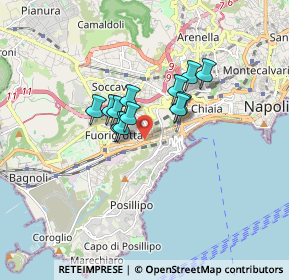 Mappa Via delle Legioni, 80125 Napoli NA, Italia (1.17917)