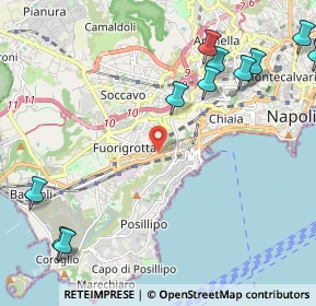 Mappa Via delle Legioni, 80125 Napoli NA, Italia (3.11091)
