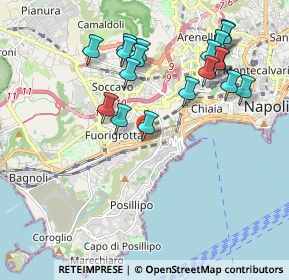 Mappa Via delle Legioni, 80125 Napoli NA, Italia (2.19684)
