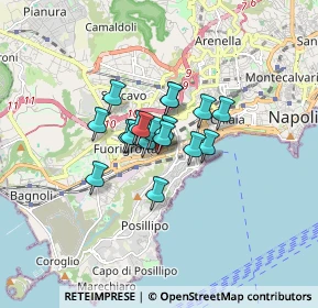 Mappa Via delle Legioni, 80125 Napoli NA, Italia (0.97053)