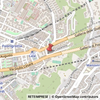 Mappa Via della Grotta Vecchia, 23, 80125 Napoli, Napoli (Campania)