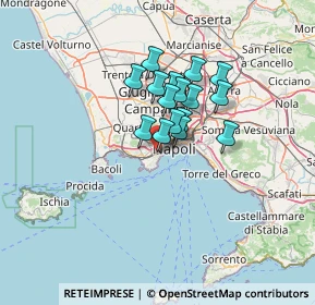 Mappa Via delle Legioni, 80125 Napoli NA, Italia (9.33875)