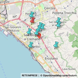 Mappa Via Cavalli di Bronzo, 80055 Portici NA, Italia (1.64)