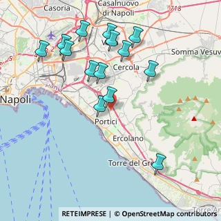 Mappa Via Cavalli di Bronzo, 80055 Portici NA, Italia (4.49571)