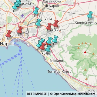 Mappa Via Cavalli di Bronzo, 80055 Portici NA, Italia (4.90563)