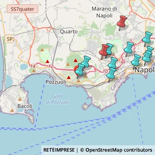 Mappa Via Antiniana, 80078 Pozzuoli NA, Italia (5.1883333333333)