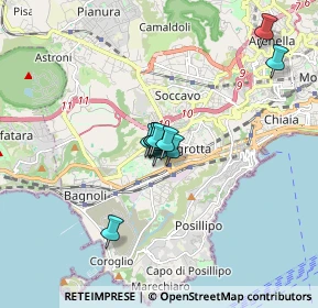 Mappa Via Guglielmo Marconi, 80125 Napoli NA, Italia (1.15182)