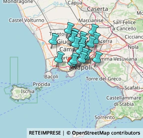 Mappa Via Guglielmo Marconi, 80125 Napoli NA, Italia (8.99842)