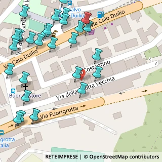 Mappa Via della Grotta Vecchia, 80125 Napoli NA, Italia (0.08571)