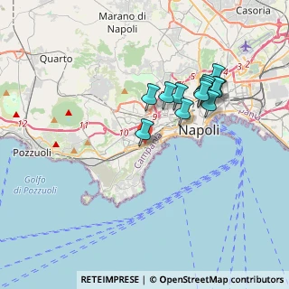 Mappa Via Costantino, 80125 Napoli NA, Italia (3.60077)