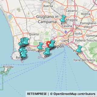 Mappa Via Costantino, 80125 Napoli NA, Italia (8.1315)