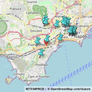 Mappa Via Costantino, 80125 Napoli NA, Italia (2.17211)
