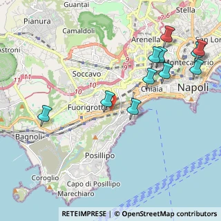 Mappa Via Costantino, 80125 Napoli NA, Italia (2.59818)