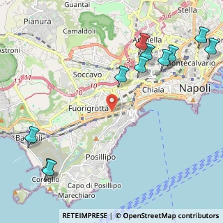 Mappa Via Costantino, 80125 Napoli NA, Italia (3.09091)