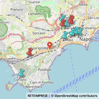 Mappa Via Costantino, 80125 Napoli NA, Italia (2.56727)