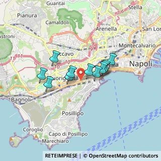 Mappa Via Costantino, 80125 Napoli NA, Italia (1.30182)