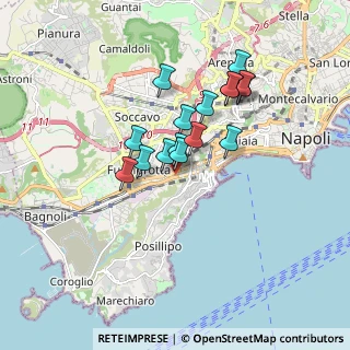 Mappa Via Costantino, 80125 Napoli NA, Italia (1.44125)
