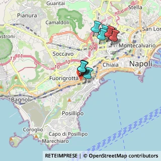 Mappa Via Costantino, 80125 Napoli NA, Italia (1.62083)