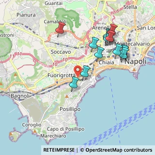 Mappa Via Costantino, 80125 Napoli NA, Italia (2.23143)