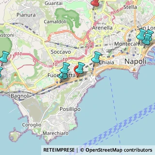 Mappa Via della Grotta Vecchia, 80125 Napoli NA, Italia (2.79545)