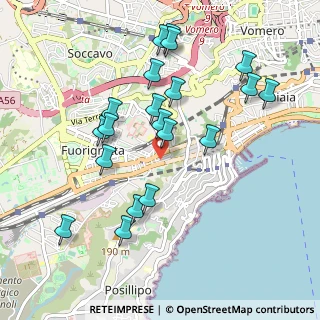 Mappa Via Costantino, 80125 Napoli NA, Italia (1.067)