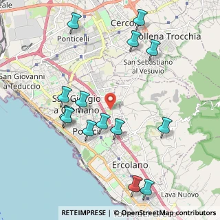 Mappa Via Prima Cipressi, 80056 Ercolano NA, Italia (2.45786)