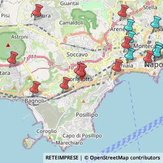 Mappa Via Sebastiano Veniero, 80125 Napoli NA, Italia (3.14059)
