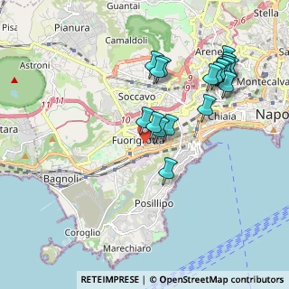 Mappa Via Sebastiano Veniero, 80125 Napoli NA, Italia (2.15263)