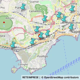 Mappa Via Sebastiano Veniero, 80125 Napoli NA, Italia (2.44545)