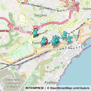 Mappa Via Sebastiano Veniero, 80125 Napoli NA, Italia (0.57727)