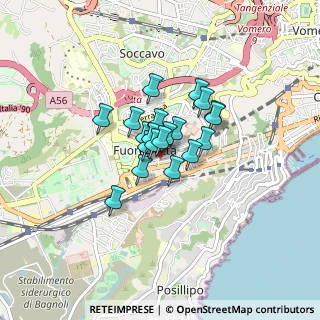 Mappa Via Sebastiano Veniero, 80125 Napoli NA, Italia (0.5165)