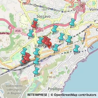 Mappa Via Sebastiano Veniero, 80125 Napoli NA, Italia (0.9935)