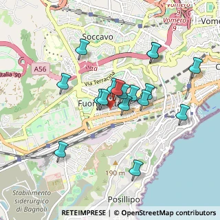 Mappa Via Sebastiano Veniero, 80125 Napoli NA, Italia (0.85647)