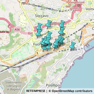 Mappa Via Sebastiano Veniero, 80125 Napoli NA, Italia (0.5385)