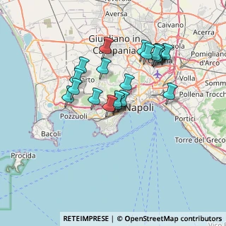 Mappa Via Sebastiano Veniero, 80125 Napoli NA, Italia (6.6535)