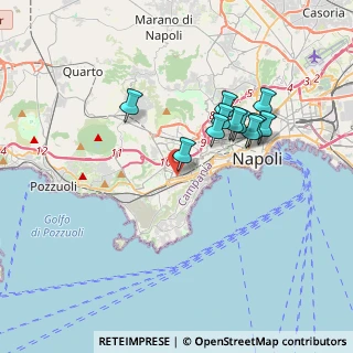 Mappa Via Sebastiano Veniero, 80125 Napoli NA, Italia (3.38182)
