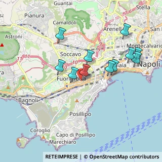 Mappa Via Renato Caccioppoli, 80125 Napoli NA, Italia (1.93273)