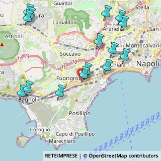 Mappa Via Renato Caccioppoli, 80125 Napoli NA, Italia (2.79733)