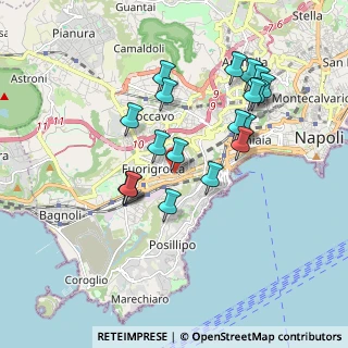 Mappa Via Renato Caccioppoli, 80125 Napoli NA, Italia (1.848)