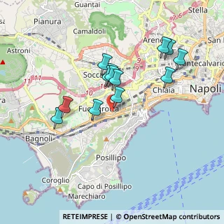 Mappa Via Renato Caccioppoli, 80125 Napoli NA, Italia (1.74846)