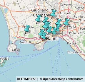 Mappa Via Renato Caccioppoli, 80125 Napoli NA, Italia (5.45231)
