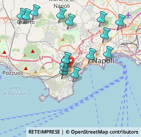 Mappa Via Renato Caccioppoli, 80125 Napoli NA, Italia (4.26667)