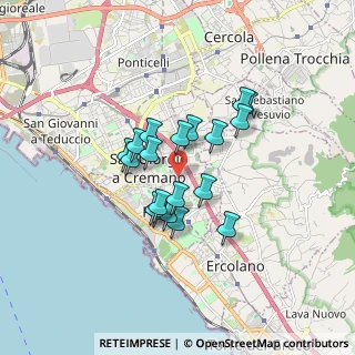 Mappa Via Edoardo Dalbono 15 Parco Punzo, 80055 Portici NA, Italia (1.36632)