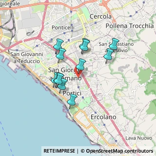 Mappa Via Edoardo Dalbono 15 Parco Punzo, 80055 Portici NA, Italia (1.54667)