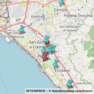 Mappa Via Edoardo Dalbono 15 Parco Punzo, 80055 Portici NA, Italia (2.16583)