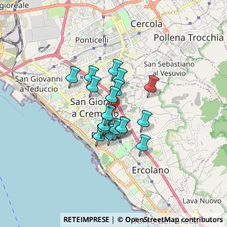Mappa Via Edoardo Dalbono 15 Parco Punzo, 80055 Portici NA, Italia (1.20389)