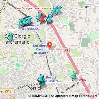 Mappa Via Edoardo Dalbono 15 Parco Punzo, 80055 Portici NA, Italia (0.7755)